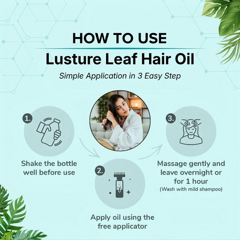 Lusture Leaf Hair Oil