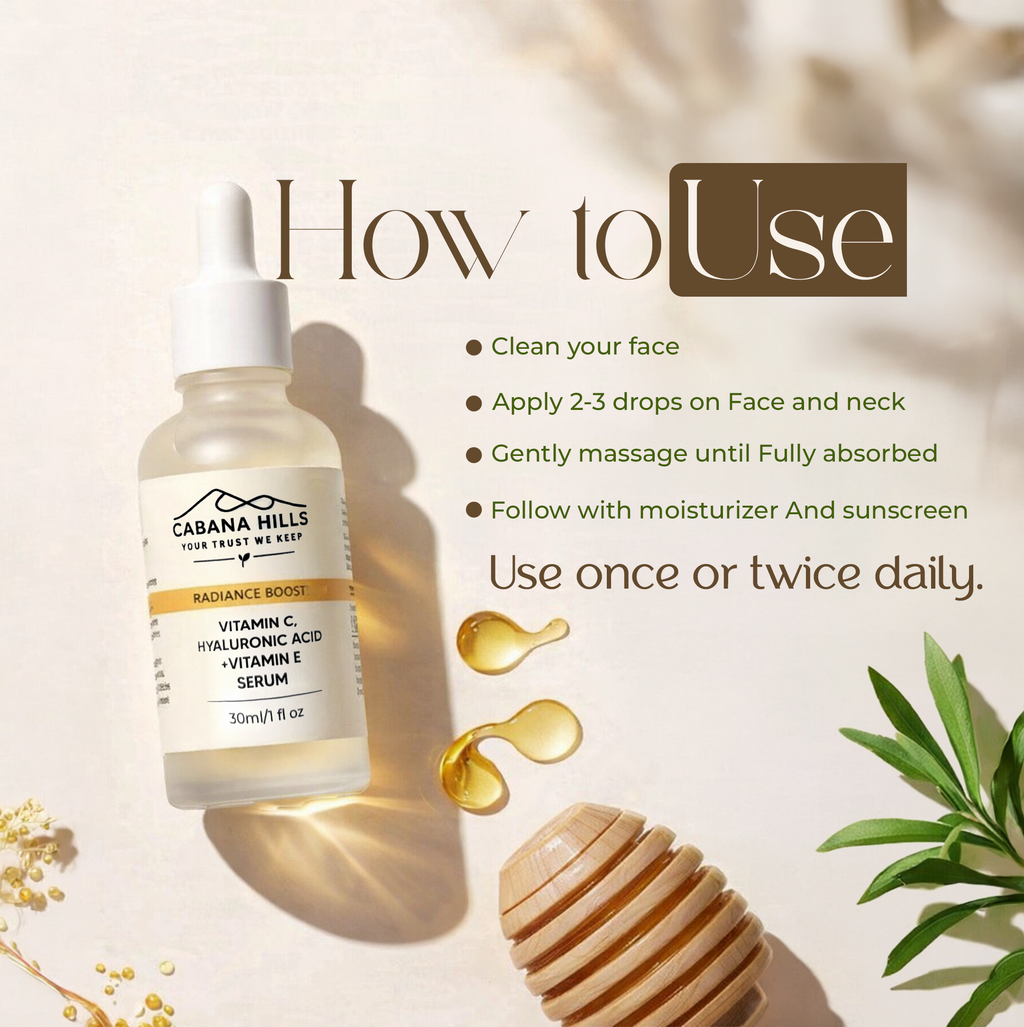 Combo -  Lusture Leaf Hair Oil + Cabana Hills Vitamin C Serum