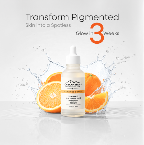 Combo -  Lusture Leaf Hair Oil + Cabana Hills Vitamin C Serum