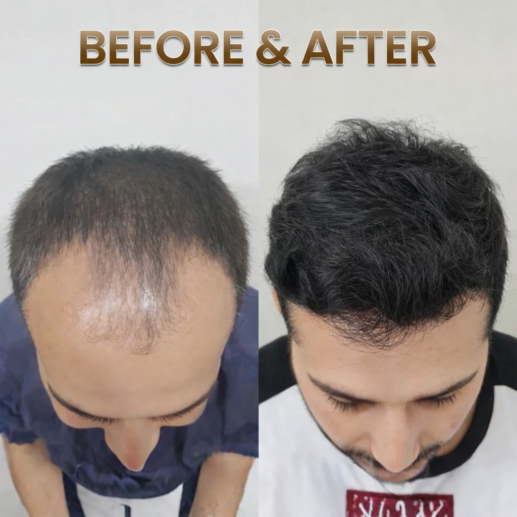 Combo -  Lusture Leaf Hair Oil + Cabana Hills Vitamin C Serum