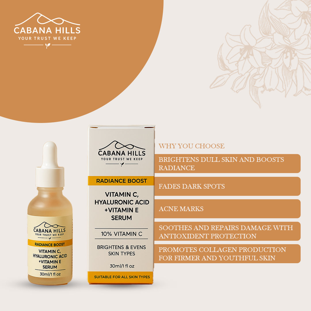 Cabana Hills Vitamin C Serum for Radiant, Glowing Skin