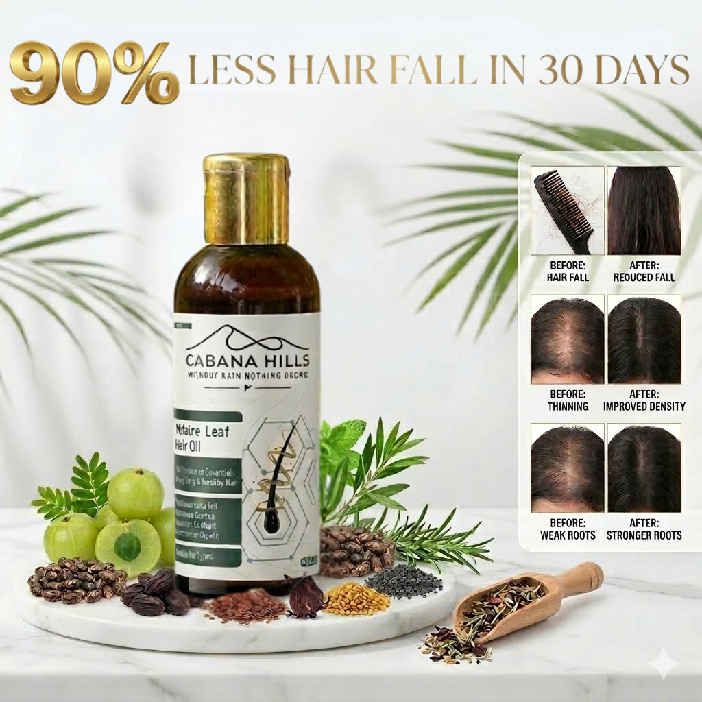 Combo Lusture Leaf Hair Oil